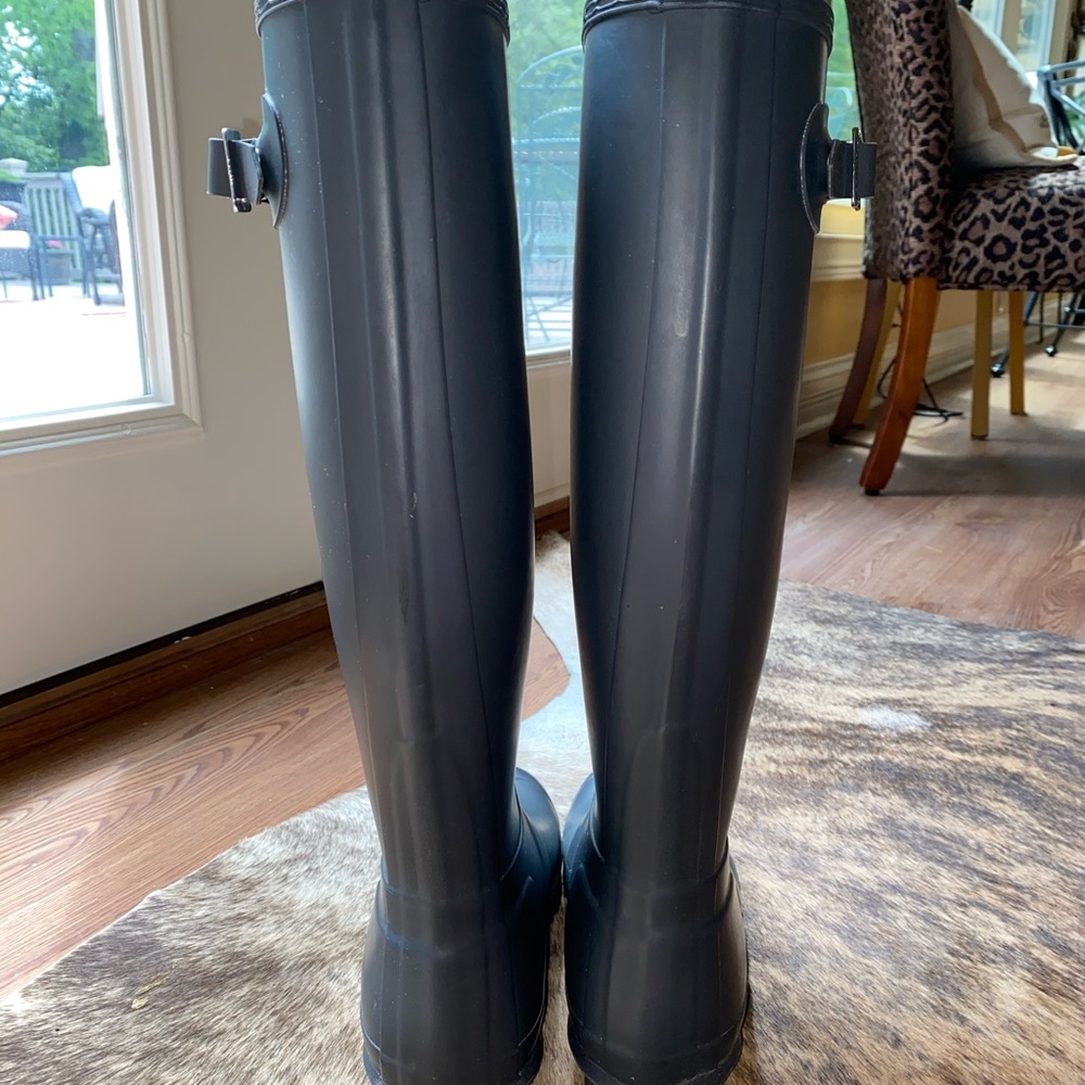 Women’s Original Tall Matte Grey Hunter Boots - Picture 4 of 4